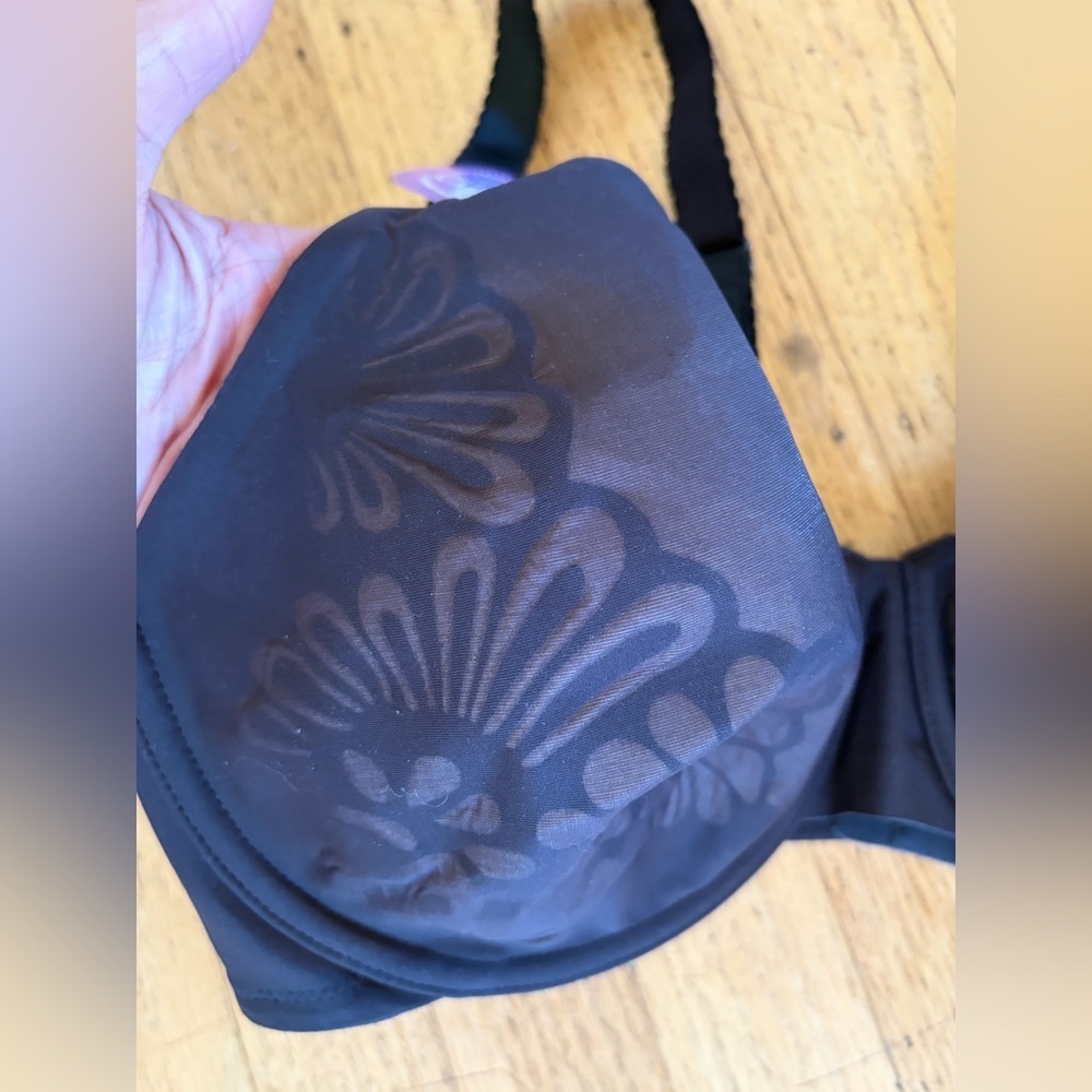 Bali underwire gravity defying bra 38C black new with tags - Picture 2 of 10